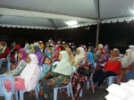 Ramai yang hadir adalah warga emas,yang ingin tahu usaha kerajaan negeri Selangor